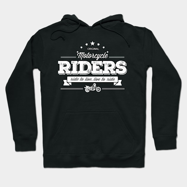 riders-motorbike Hoodie by Madhav